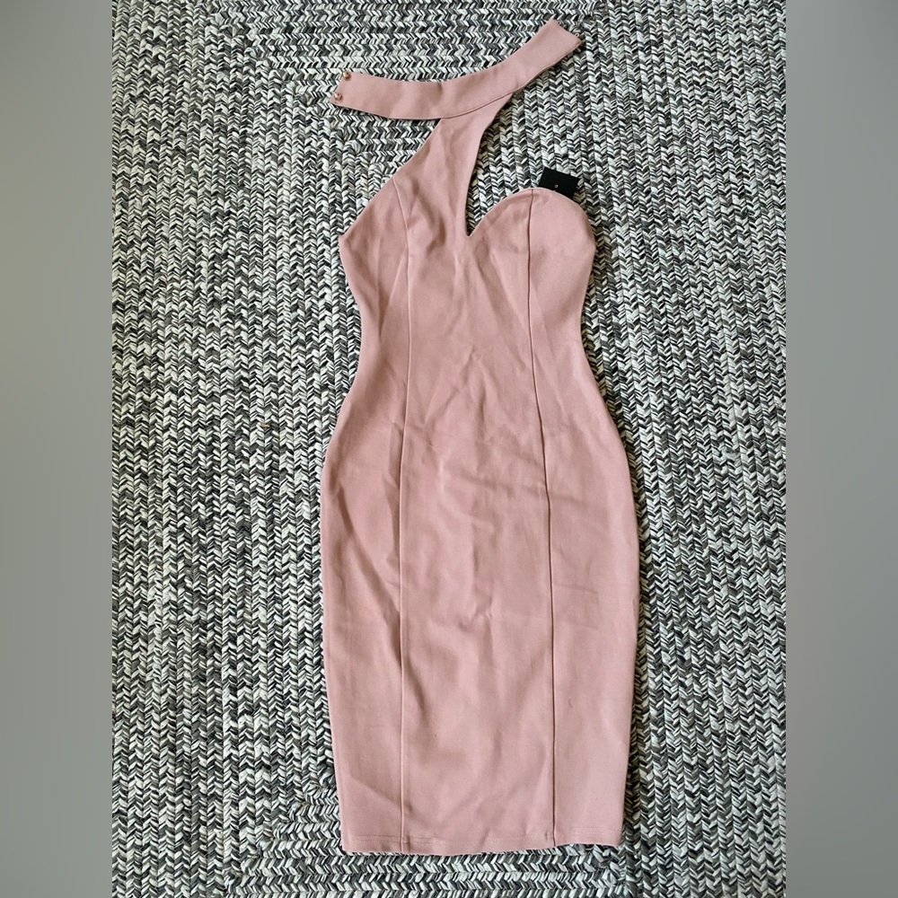 Lac Bleu mauve blush dress